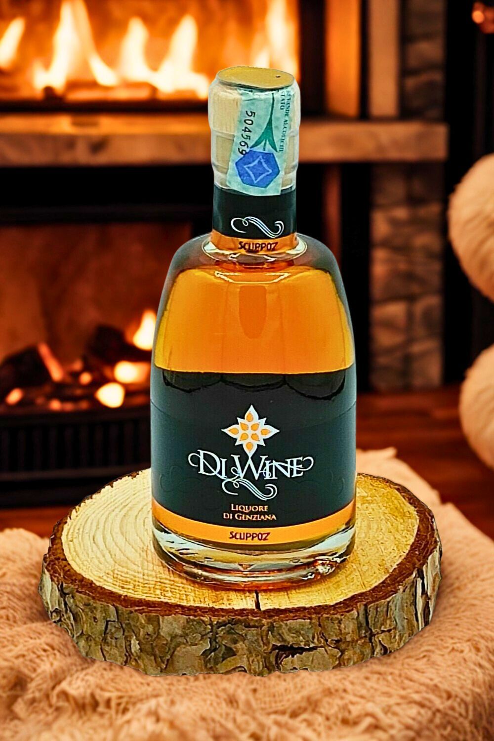 DiWine liquore alle radici di Genziana “pregiate” in Versione "CHRISTMAS GIFT"