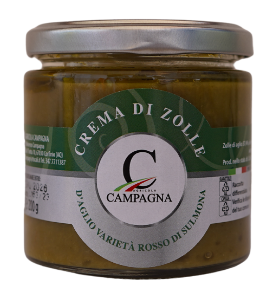 Crema di zolle di aglio varietà rosso di Sulmona g 200