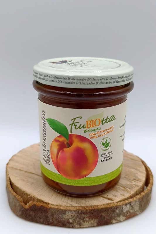 Confettura extra Bio Bontà pesche Bio gr 230