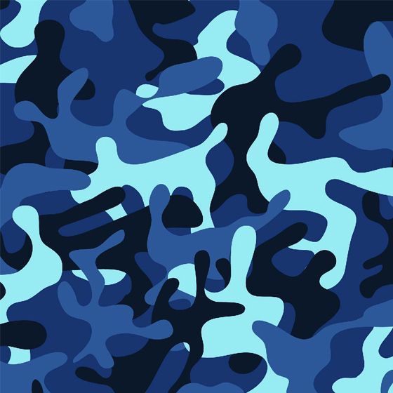 Blue Camo