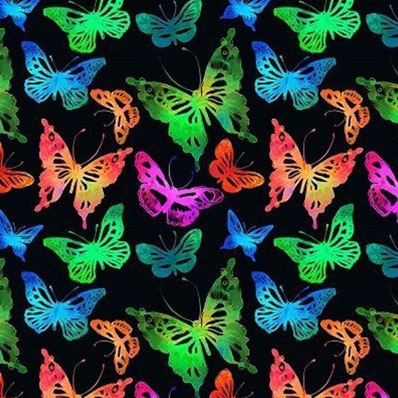 Luminous Butterflies