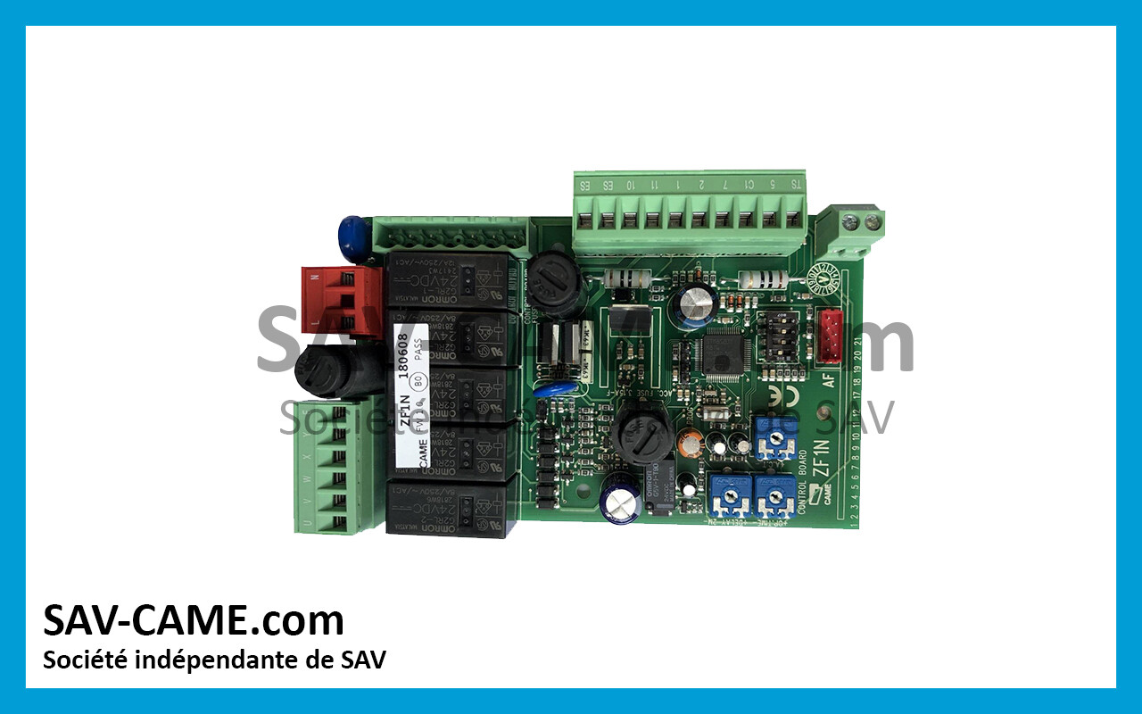 Carte Came ZF 2 remplacée par ZF 1N