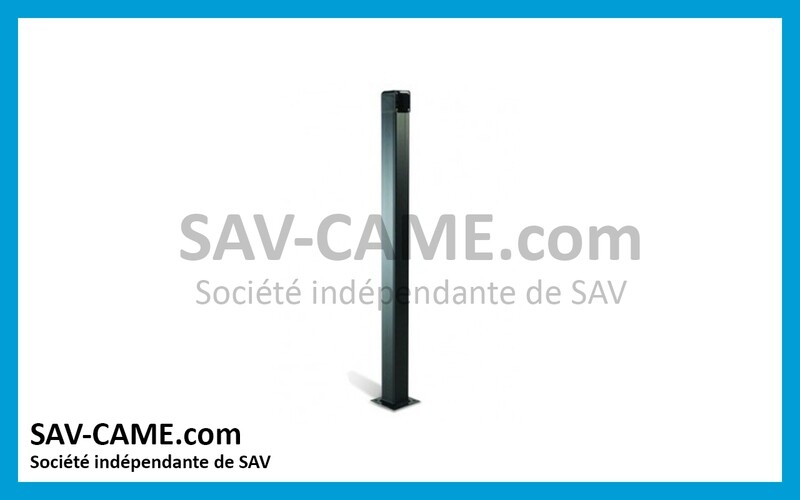 Colonnette en aluminium noire CAME