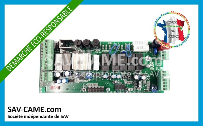Carte Came ZL 38 reconditionnée
