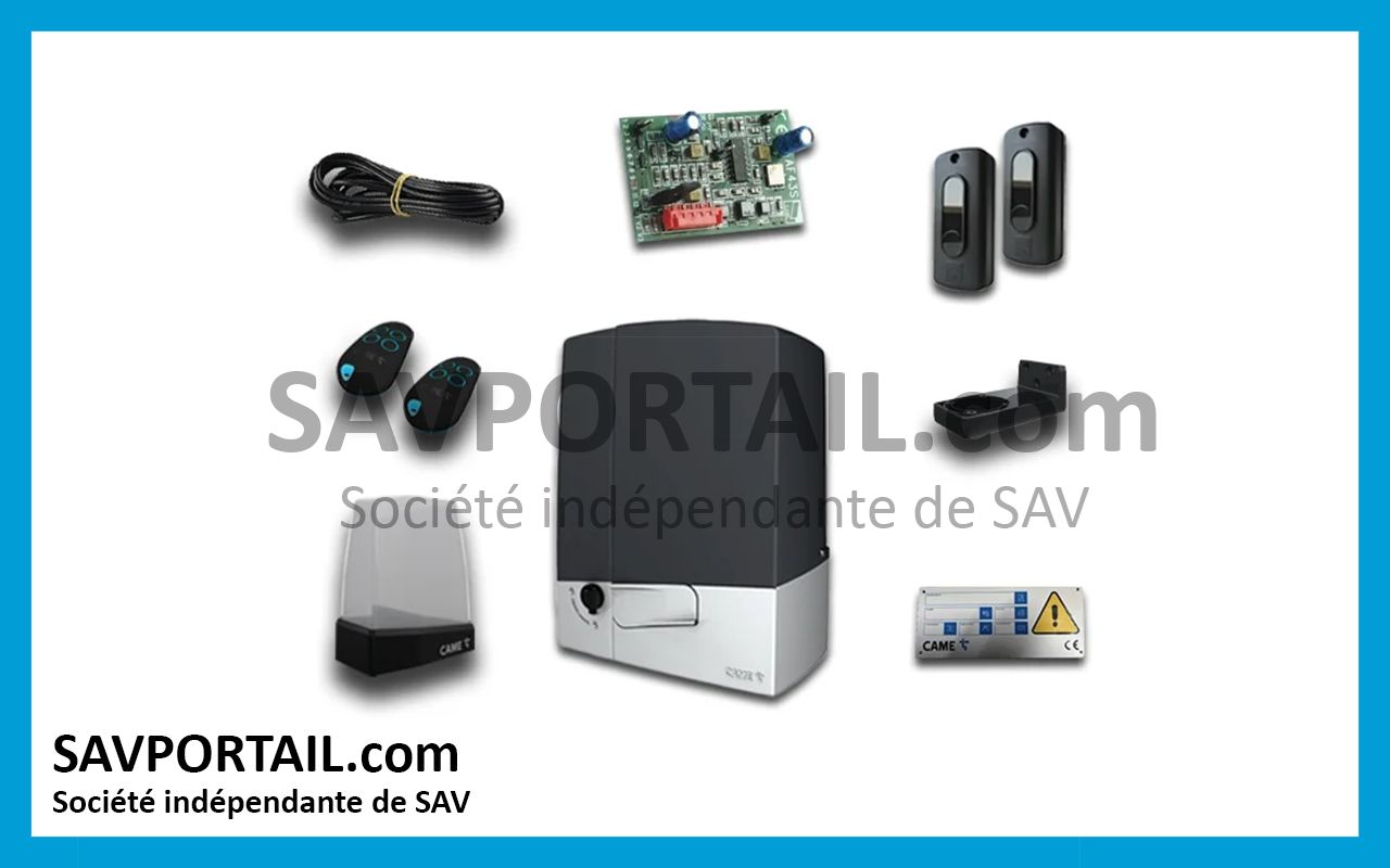 Kit coulissant CAME BXV 400Kg 24V 8K01MS-003