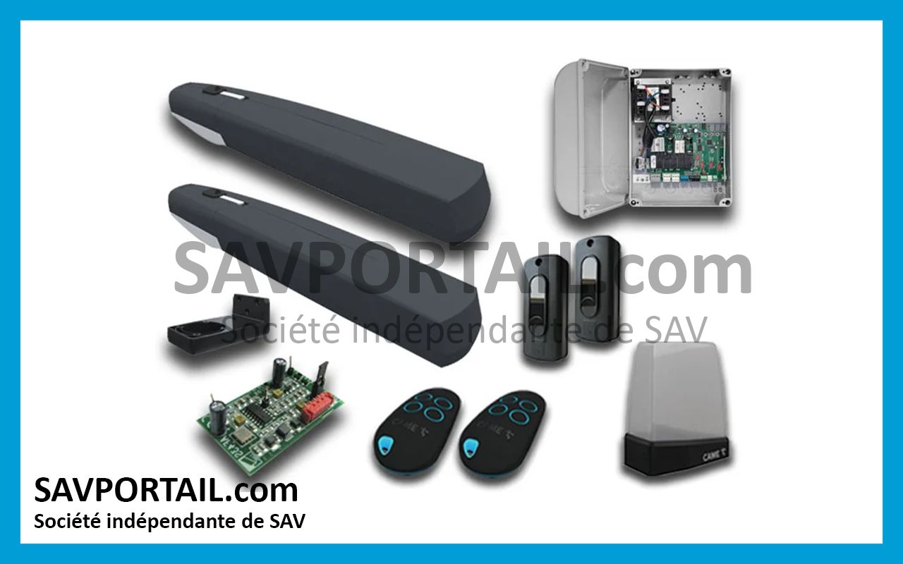 Kit battant CAME AXI 25 2,5M 300Kg 24V 8K01MP-006