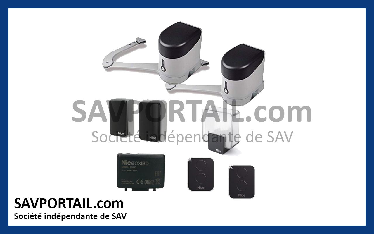 Kit battant NICE HYKE 3,5m 200Kg HYKEBDKCE