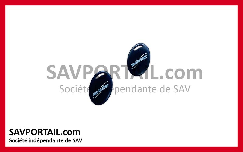 Badge MOTOSTAR  pour lecteur PROXISTAR