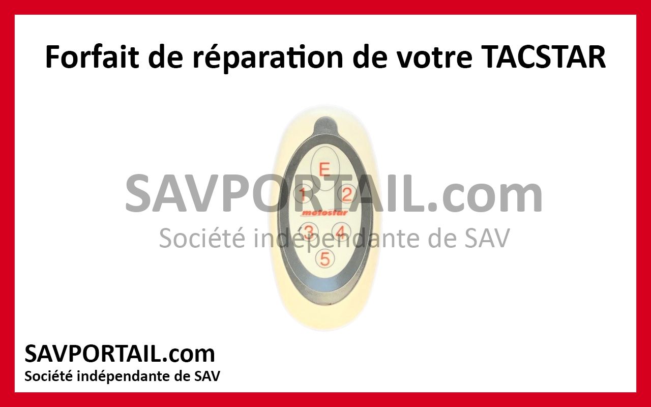 Forfait de réparation digicode TACSTAR