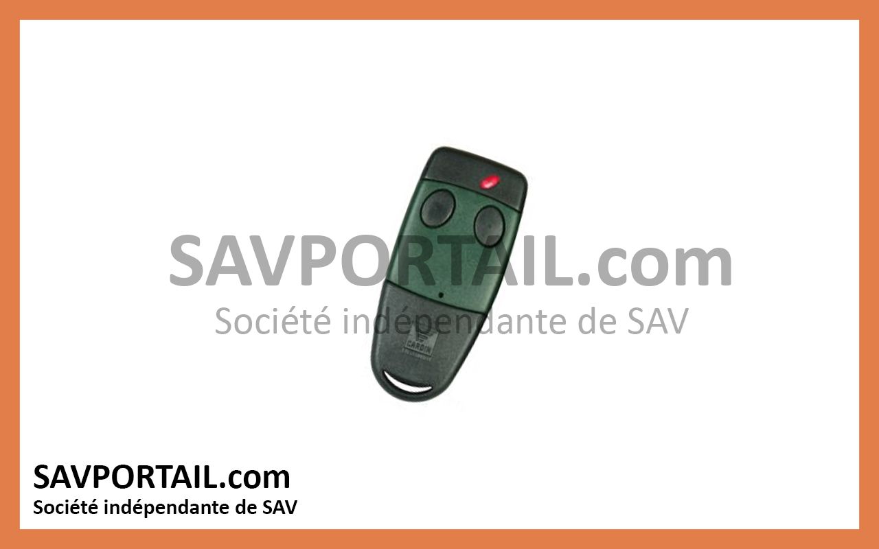 Télécommande CARDIN S449 QZ 2 TXQ4492P0