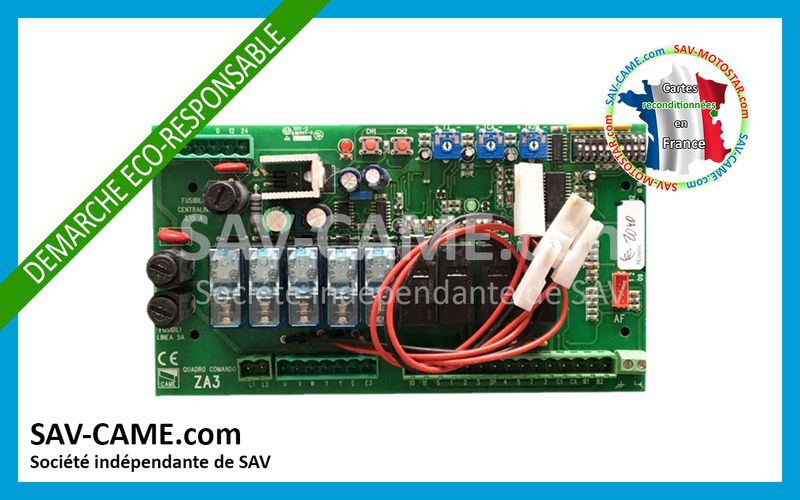 ZA1 remplacé par ZA3 reconditionnée