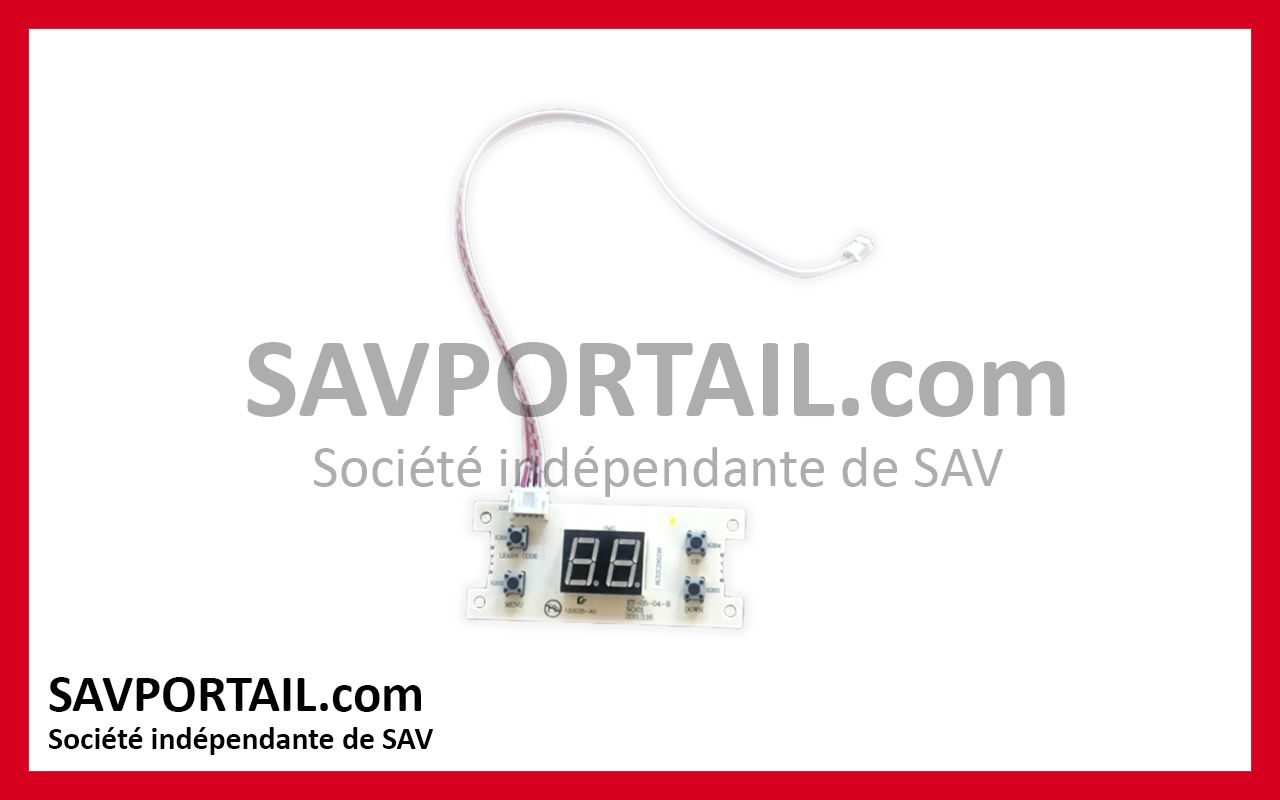 Carte afficheur MOTOSTAR DOMUSTAR S500R
