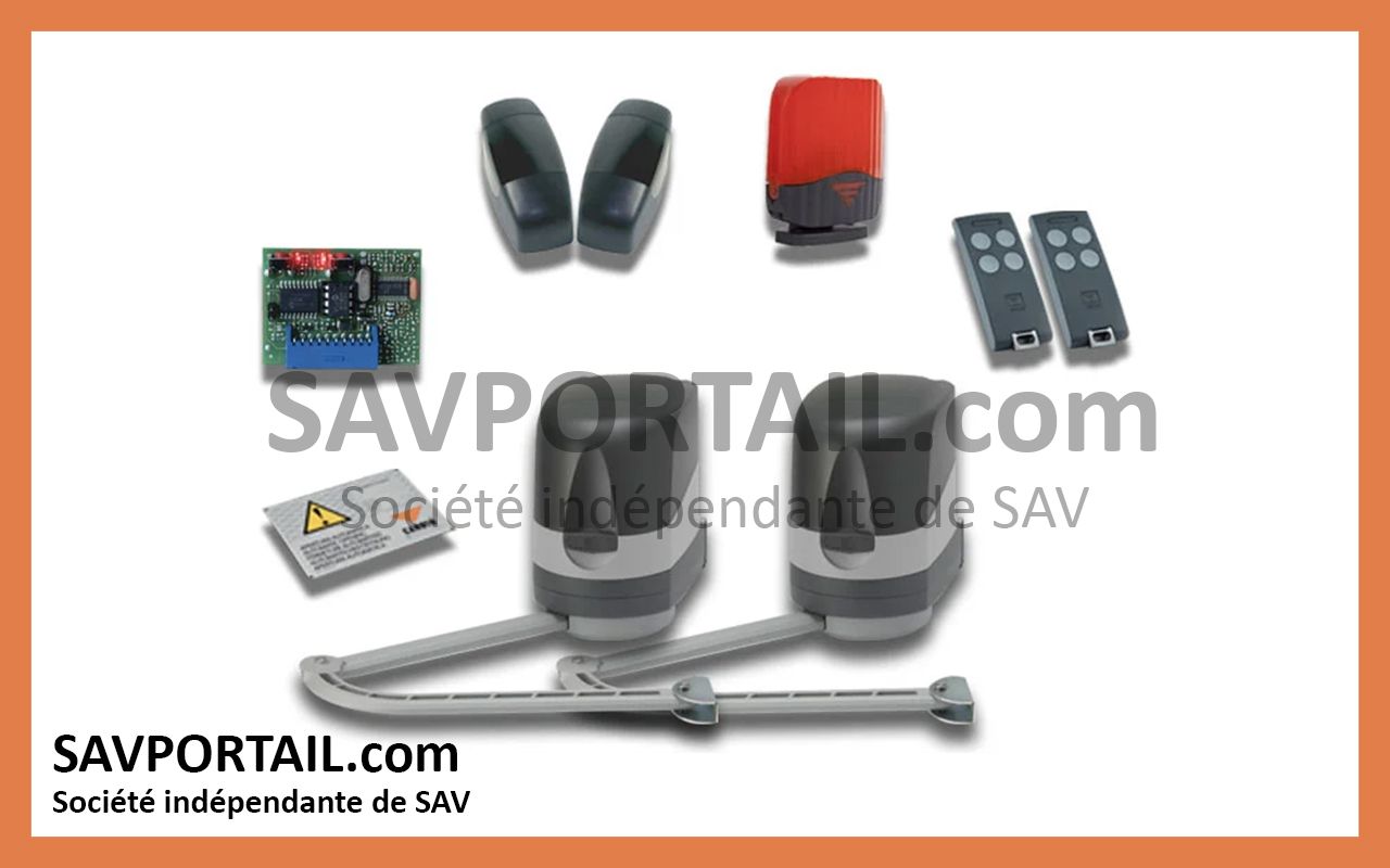Kit battant CARDIN 2M 200KG 24V BLGRIFFE24T