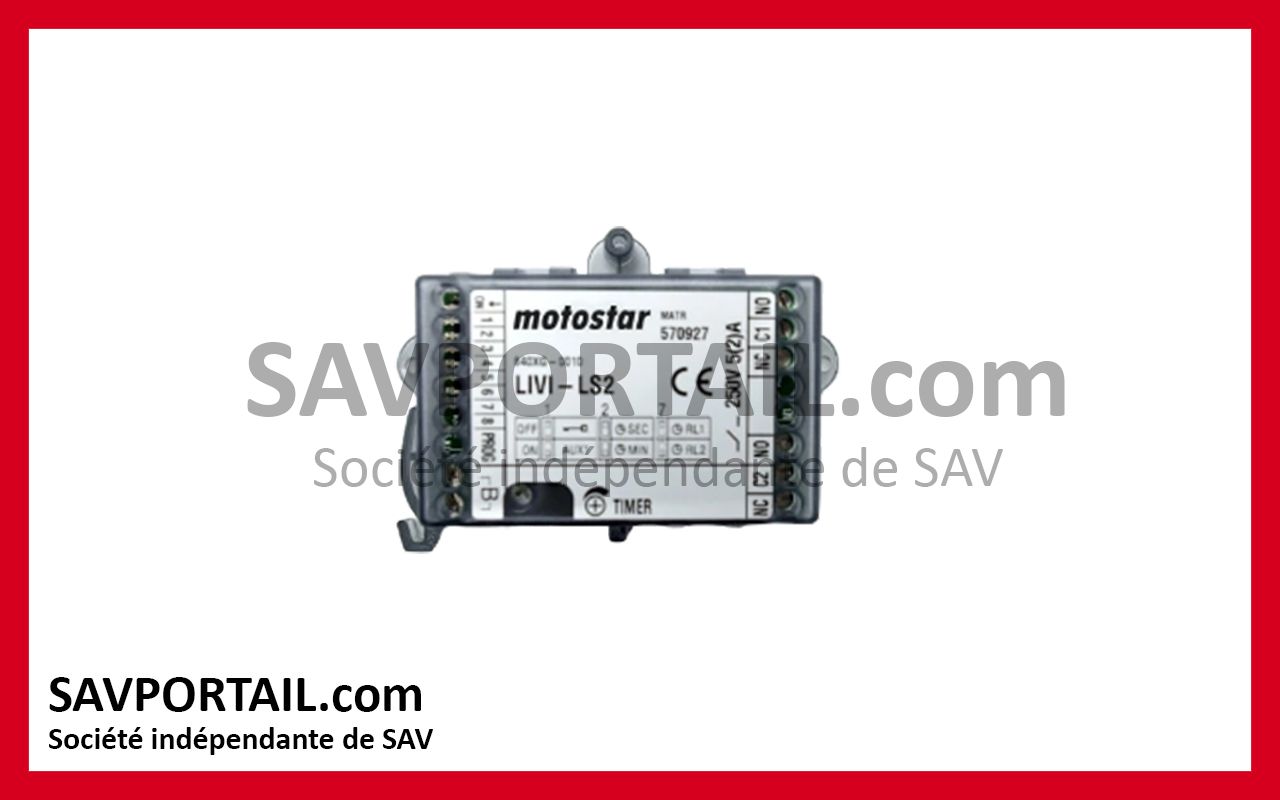 MOTOSTAR unité 2 relais LIVI LS2 pour LIVISTAR
