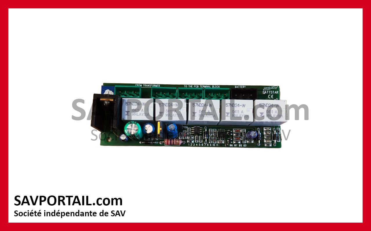 Carte BATTSTAR pour batterie secours MOTOSTAR Domustar MG100K