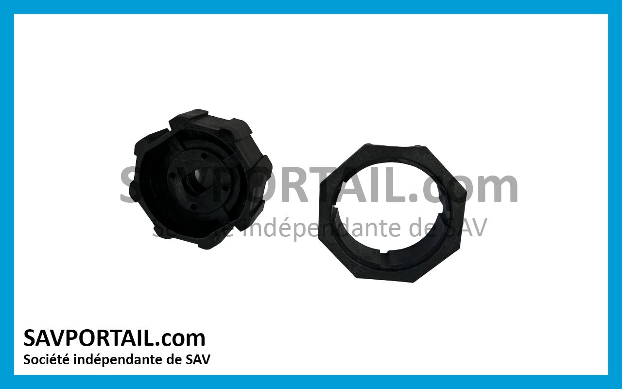 Bague de volet roulant octogonale 59x0,7 CAME 001YK5104