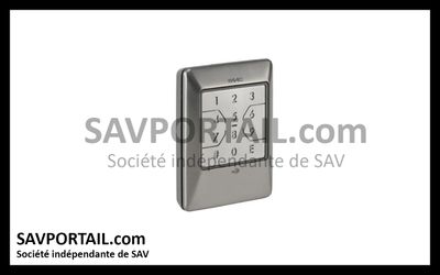 Digicode sans fil FAAC 868 INOX 404038