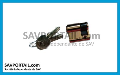 Barillet à clé DIN CAME 119R368870XX