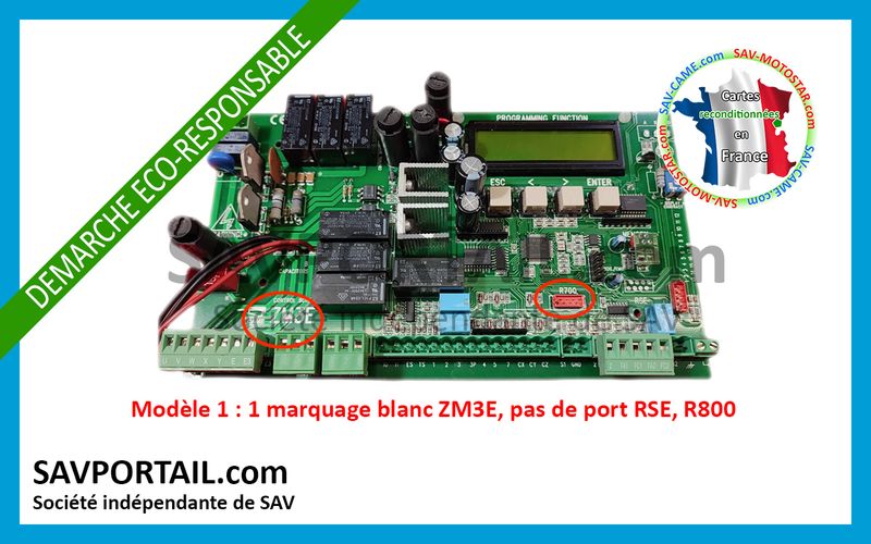 Carte Came ZM3E reconditionnée