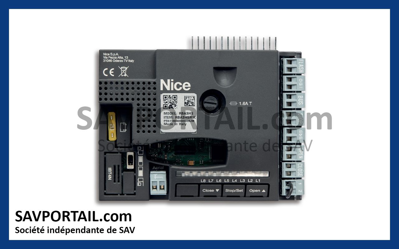 Carte NICE RBA3