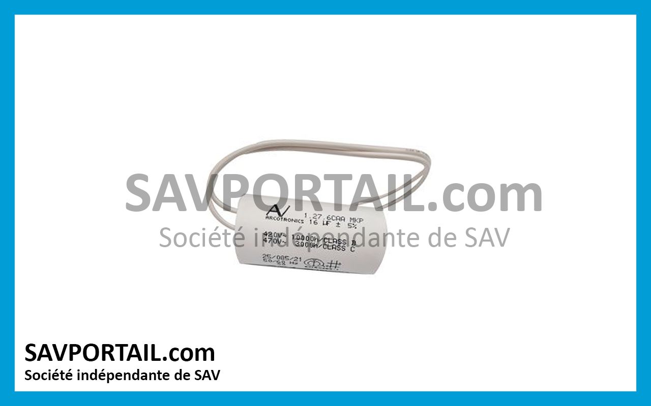 Condensateur CAME 16uF 119RIR287