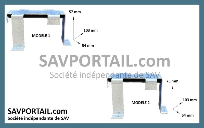 Bride fixation batterie de secours