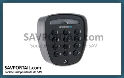 Clavier à code radio SECURE - Motorisation Plus