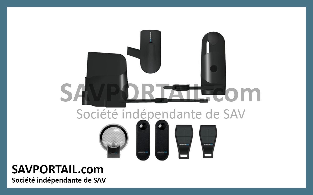 Motorisation portail 2 battants non connectée 500 kg - RUN24 - Motorisationplus