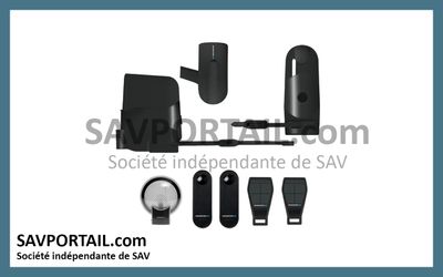 Motorisation portail 2 battants non connectée 500 kg - RUN24 - Motorisationplus