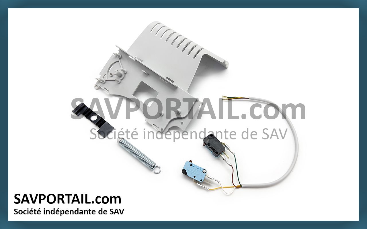 Ensemble couvercle et interrupteurs de fin de course SLD400-SLD700 MOTORISATION PLUS CAST008A00