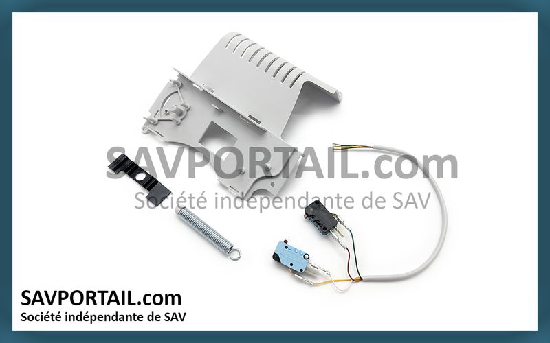 Ensemble couvercle et interrupteurs de fin de course SLD400-SLD700 MOTORISATION PLUS CAST008A00