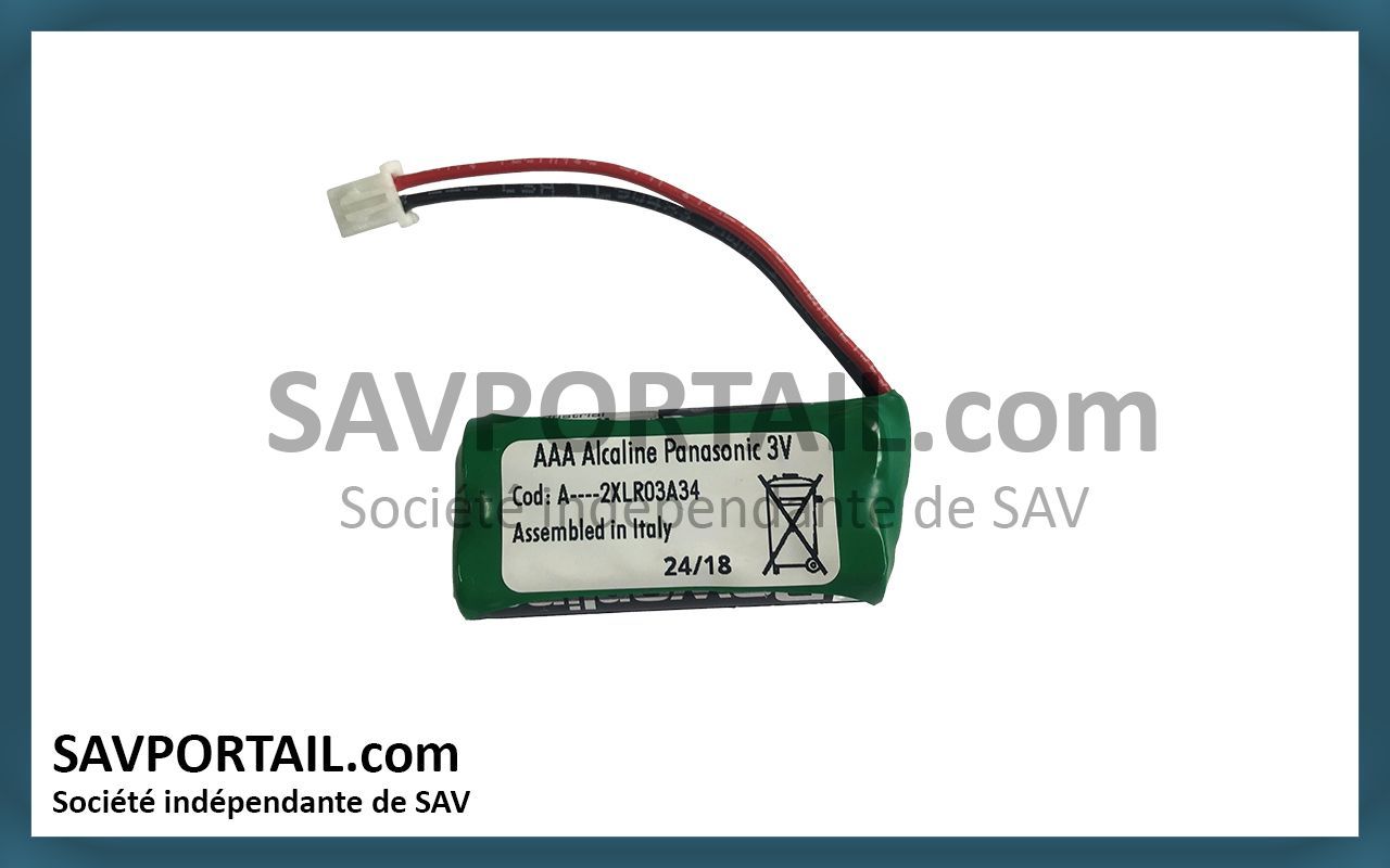 Pack de piles pour digicode SECURE Motorisationplus