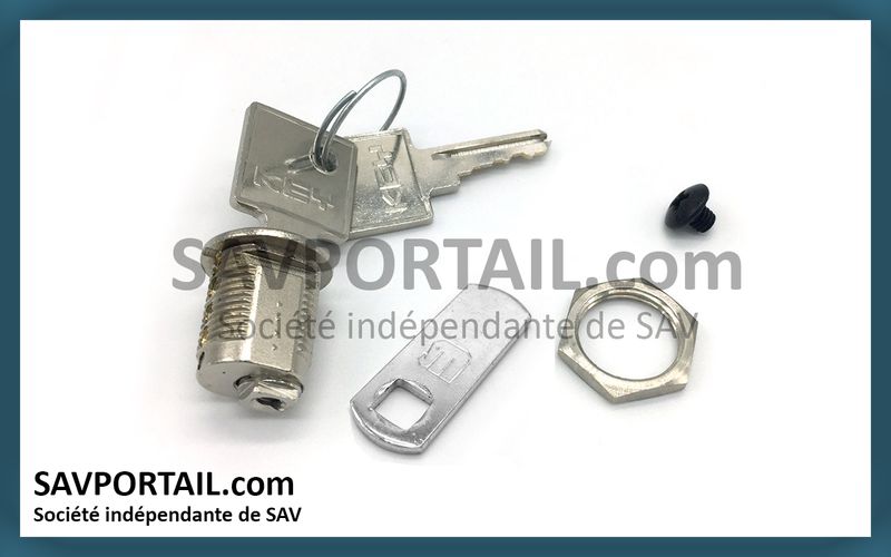 Serrure à clé SPRINT400 MOTORISATION PLUS S2151BKA