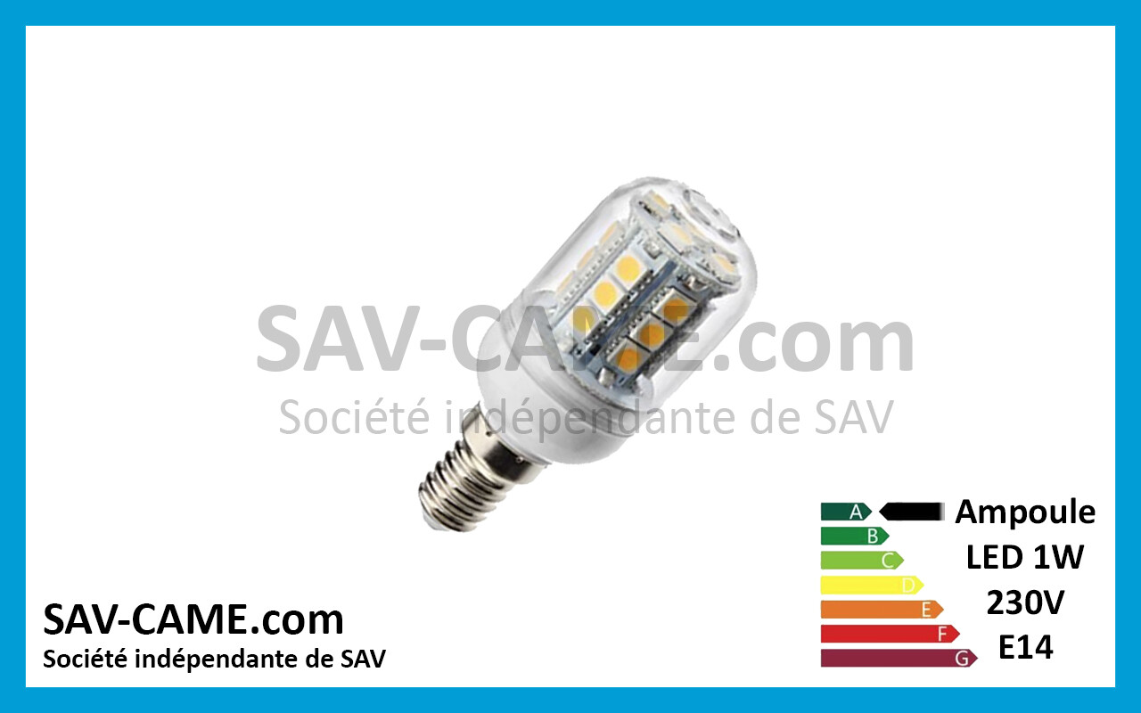 Ampoule LED 230V 1W E14 Ampoule LED 230V 1W E14