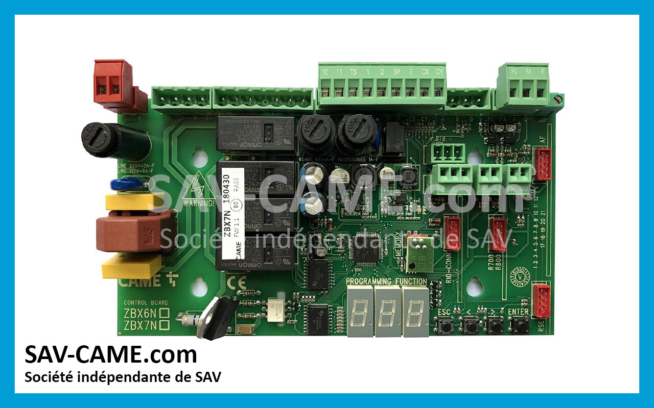 Carte Came ZBX7N 88001-0065
