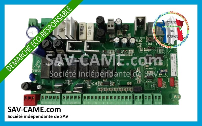 Carte Came ZL 92 reconditionnée Carte Came ZL 92 reconditionnée