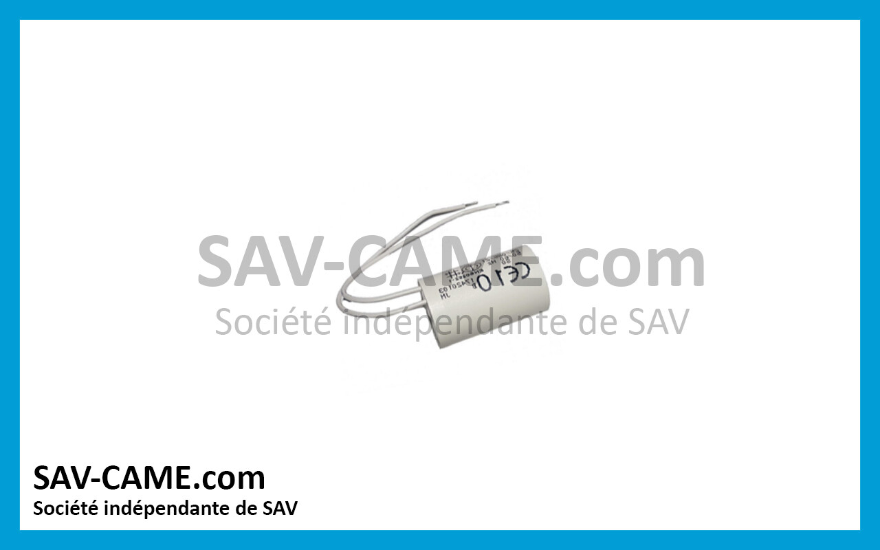 Condensateur CAME ATI / KRONO / FERNI 10uF 119RIR295 Condensateur CAME ATI / KRONO / FERNI 10uF 119RIR295