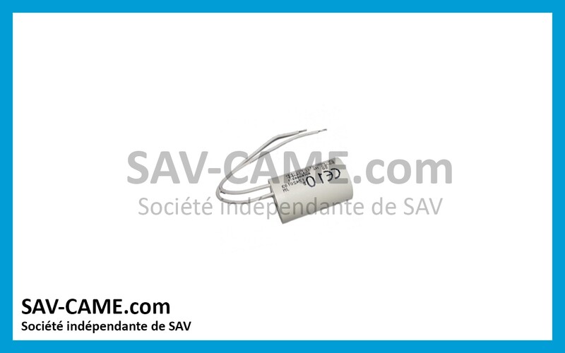 Condensateur CAME ATI / KRONO / FERNI 10uF 119RIR295 Condensateur CAME ATI / KRONO / FERNI 10uF 119RIR295