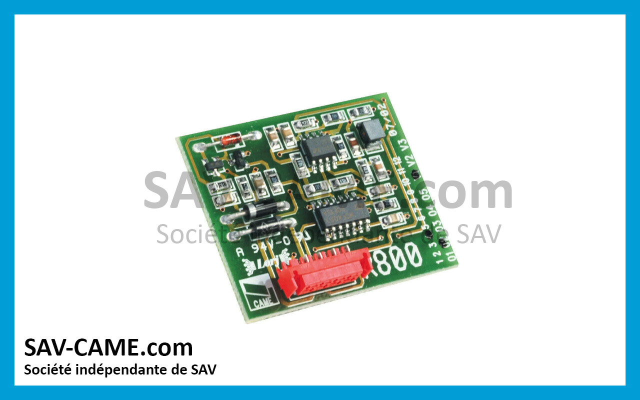 Carte décodage CAME R800 001R800