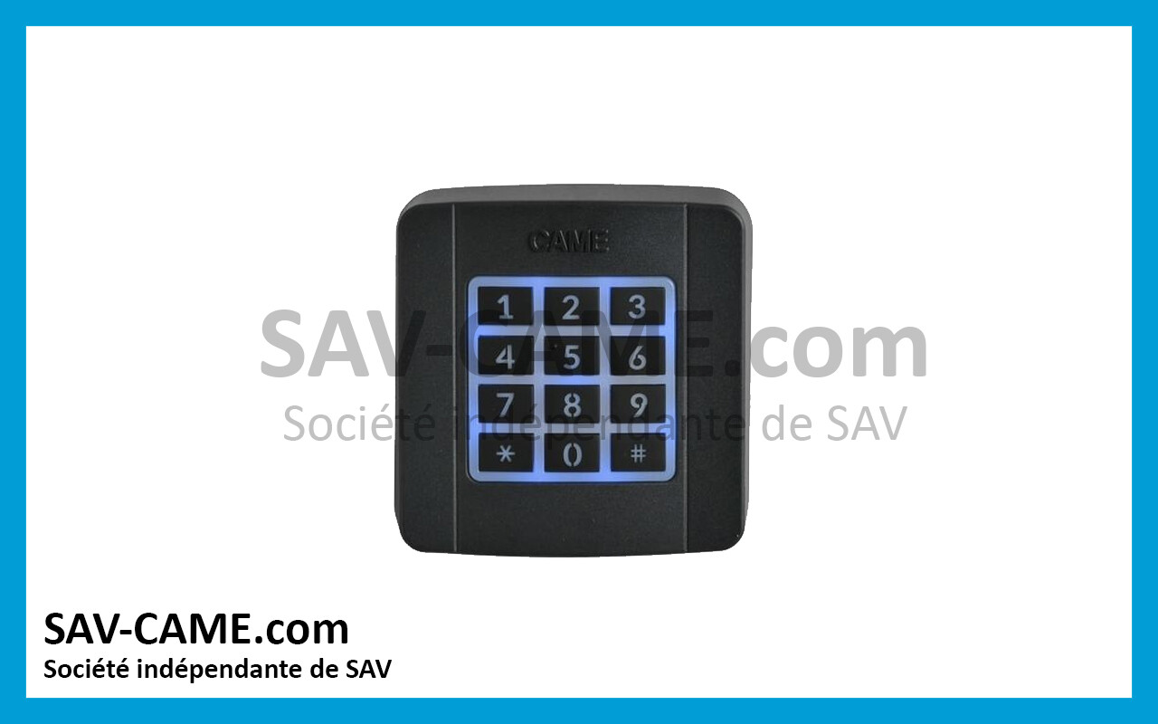 Digicode sans fil CAME 433Mhz SELT1W4G 806SL-0170 Digicode sans fil CAME 433Mhz SELT1W4G 806SL-0170