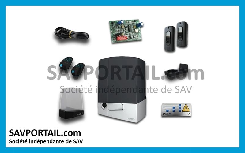 Kit coulissant CAME BXV 400Kg 24V 8K01MS-003