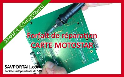 Forfait de réparation carte MOTOSTAR Forfait de réparation carte MOTOSTAR