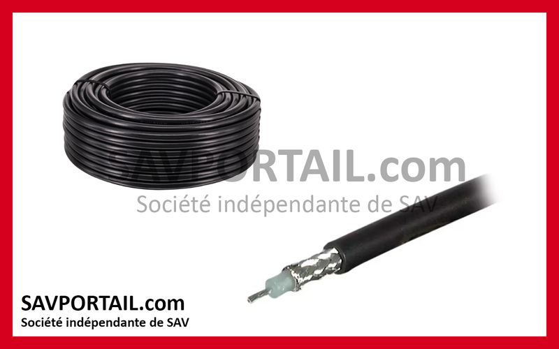 Câble antenne MOTOSTAR RG58 Câble antenne MOTOSTAR RG58