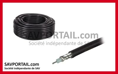 Câble antenne MOTOSTAR RG58 Câble antenne MOTOSTAR RG58