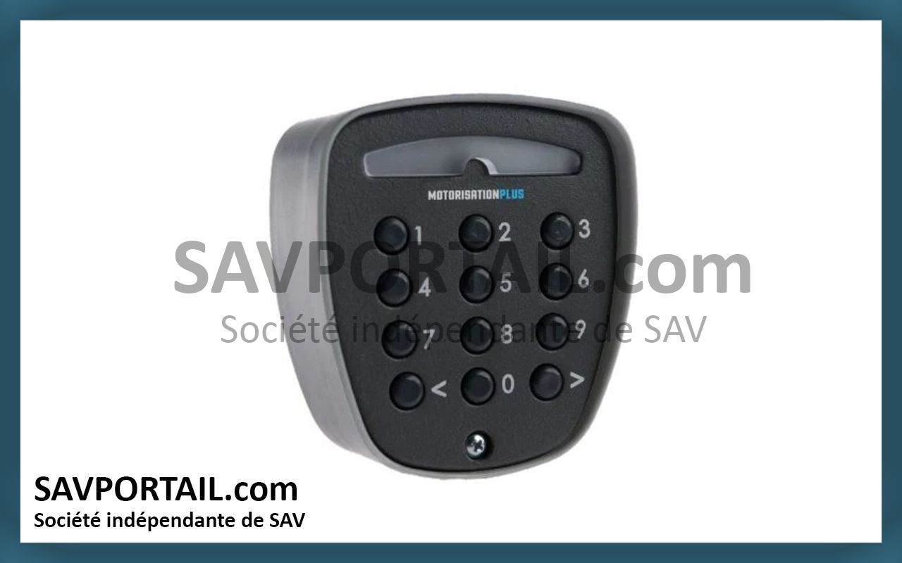 Clavier à code radio SECURE - Motorisation Plus Clavier à code radio SECURE - Motorisation Plus