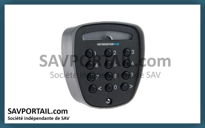 Clavier à code radio SECURE - Motorisation Plus Clavier à code radio SECURE - Motorisation Plus
