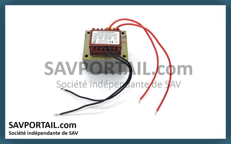 Transformateur PWF24-SLD400-SLD700-SPRINT400 MOTORISATION PLUS TRAS007A01 Transformateur PWF24-SLD400-SLD700-SPRINT400 MOTORISATION PLUS TRAS007A01