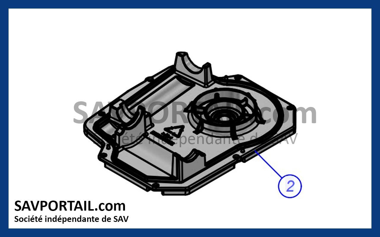 Capot inférieur NICE BMG1934R01