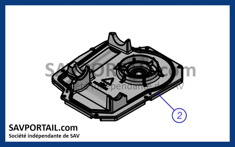 Capot inférieur NICE BMG1934R01