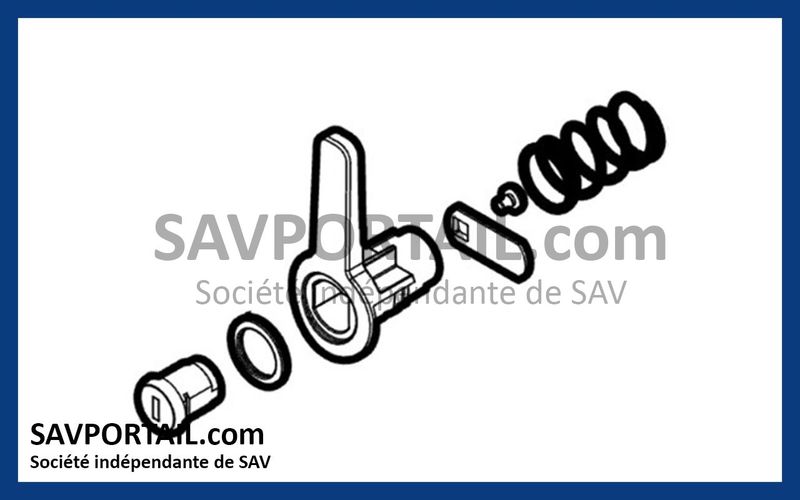 Groupe système déverrouillage NICE PRHK06HS